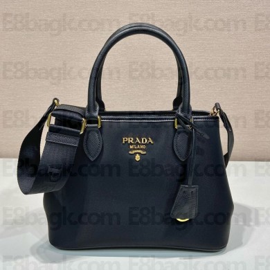 Prada Re-Nylon small shoulder bag 1BA172 black 2024