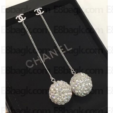 Chanel Earrings A58367 Silver 2018