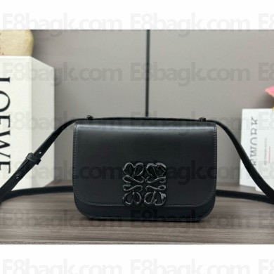 Loewe Goya bag in silk calfskin  Black 012236 2024