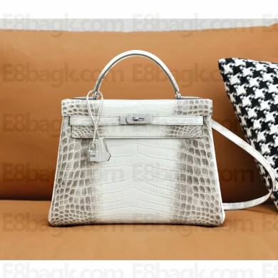 hermes himalaya kelly 32 bag with diamonds hardware
