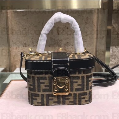 Fendi Small Vintage FF Box Top Handle Bag 