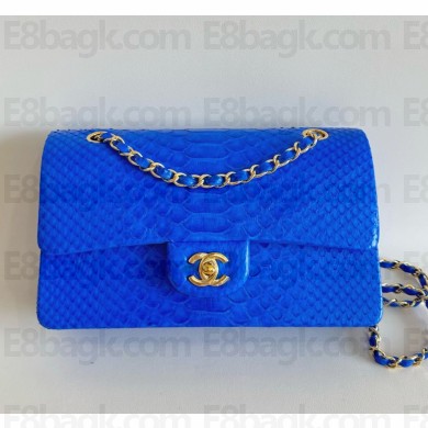 Chanel Python Medium Classic flap bag 1112 19 2024