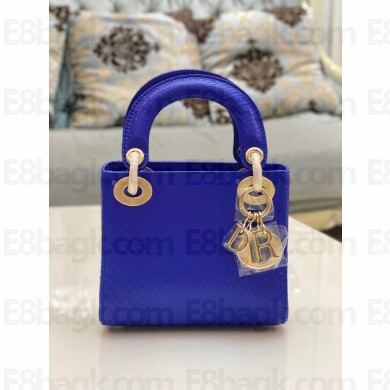 Lady Dior Python leather Mini Bag 04 2023