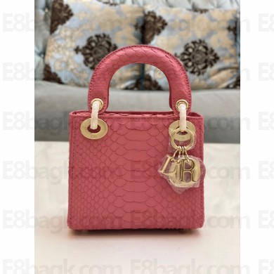 Lady Dior Python leather Mini Bag 10 2023