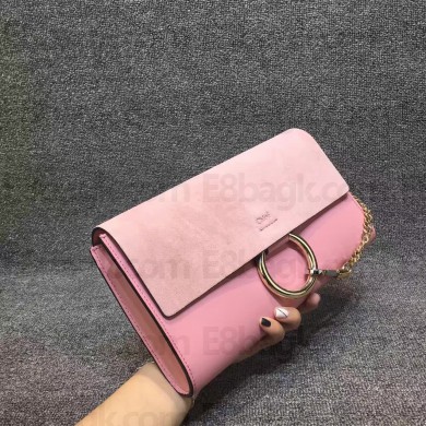 Chole Faye clutch PINK (1)(SHANGYI-711601)