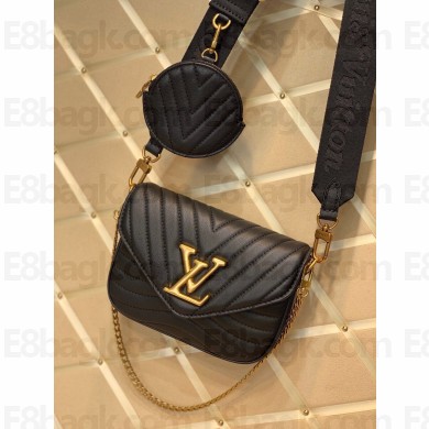 LOUIS VUITTON New Wave Multi-Pochette BAG M22477 black 2024