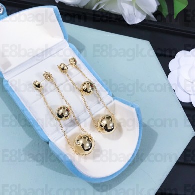 Tiffany HardWear Triple Drop Earrings yellow gold