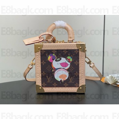 LV x TM Monogram coated canvas Mini Square Trunk M13127 2025