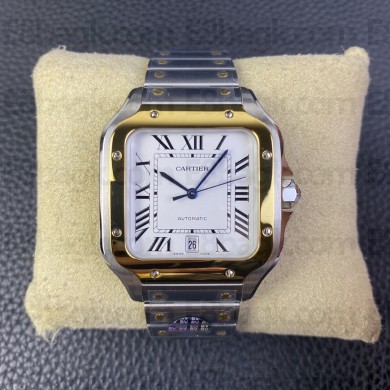 Cartier 40MM santos watch 02
