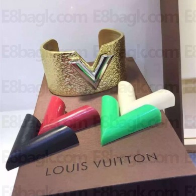 LOUIS VUITTON ESSENTIAL V COLORAMA CUFF M68030