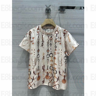 hermes printed silk T-shirt 01 2024