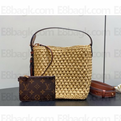 LOUIS VUITTON RAFFIA All In BB BAG M14217 2025