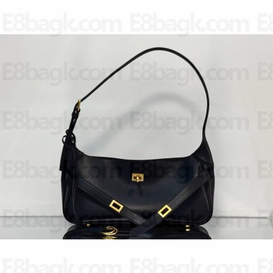 BALENCIAGA Women's Bel Air Small Shoulder Bag in Black 2025