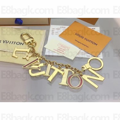 Louis Vuitton New Wave Chain Bag Charm and Key Holder Pink 2018
