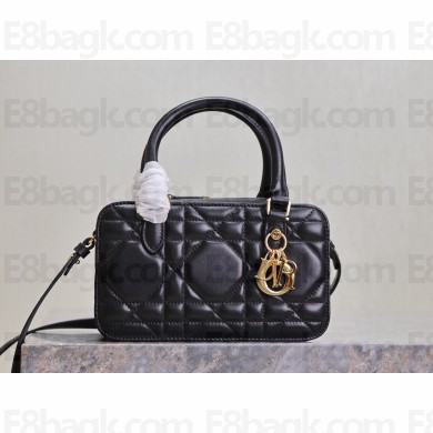 Dior My Dior mini doctor bag Black Graphic Cannage Calfskin 2024