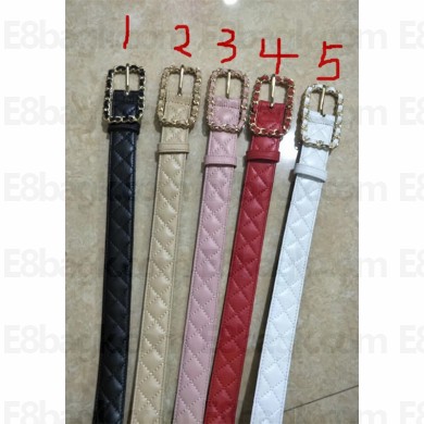 Chanel Chain Square Buckle Belt 30mm Width 