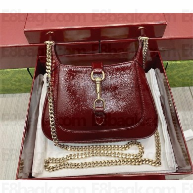 Gucci Jackie Notte mini bag 782889 BURGUNDY 2024
