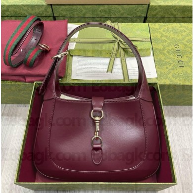 Gucci Jackie small shoulder bag 782849 IN Rosso Ancora leather 2024