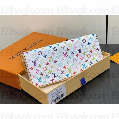 LV x TM Clémence Wallet M13408 WHITE 2025