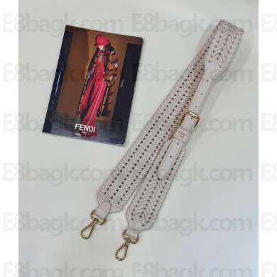 fendi White leather shoulder strap 2023