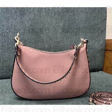 Valentino Garavani Rockstud leather mini bag pink 2024