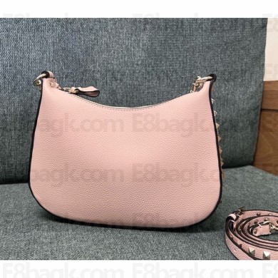 Valentino Garavani Rockstud leather mini bag nude pink 2024