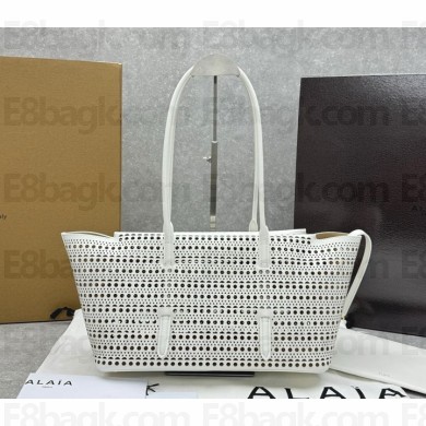 Alaia NEO MINA 32 BAG IN VIENNE CALFSKIN White 2024