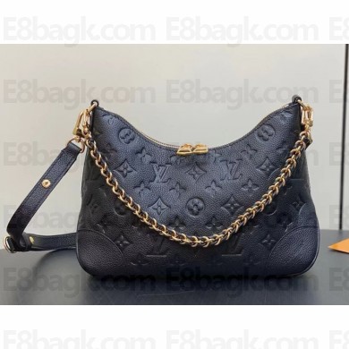 louis vuitton Boulogne Black Embossed grained cowhide leather M12930 1101-2024