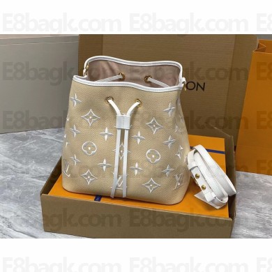 LV By The Pool Néonoé BB BAG M22852 BEIGE 2023