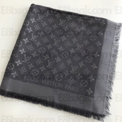 louis vuitton monogram cashmere scarf  05