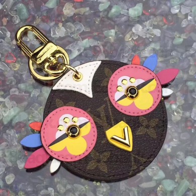 Louis Vuitton Birds Bag Charm & Key Holder M62604 Hot Pink
