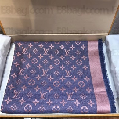 louis vuitton monogram cashmere scarf  10