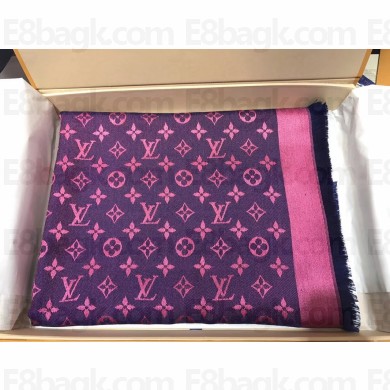 louis vuitton monogram cashmere scarf  11