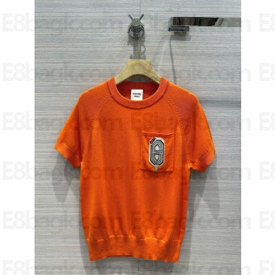 HERMES Short Sleeve Cashmere sweater 01 2024 