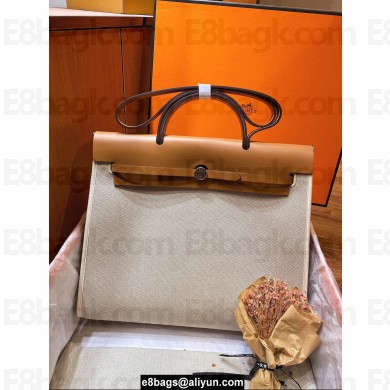 Hermes Herbag Zip 39 Bag in Original Quality beige