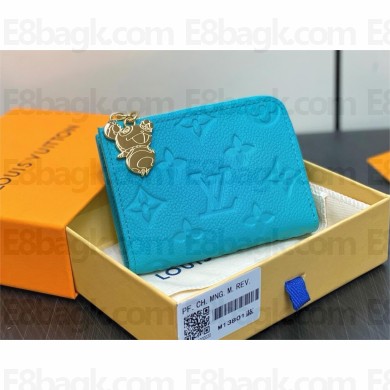 LV x TM Noa compact wallet M13801 blue 2025