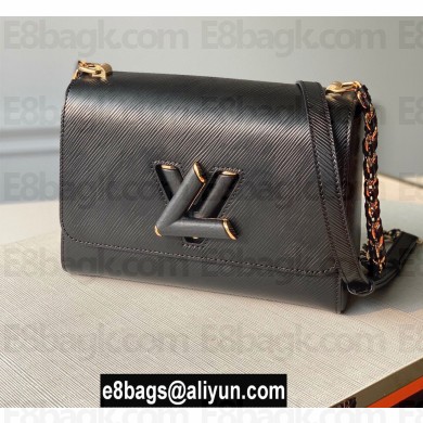 LOUIS VUITTON TWIST PM BAG IN EPI LEATHER M50282 black