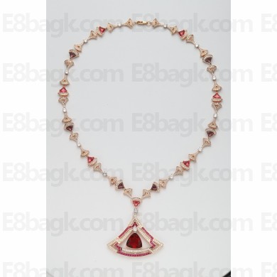 Bvlgari colorful diamonds necklace 01