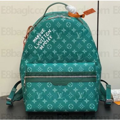 louis vuitton Discovery Backpack PM Monogram Heritage coated canvas green M12780  1102-2024