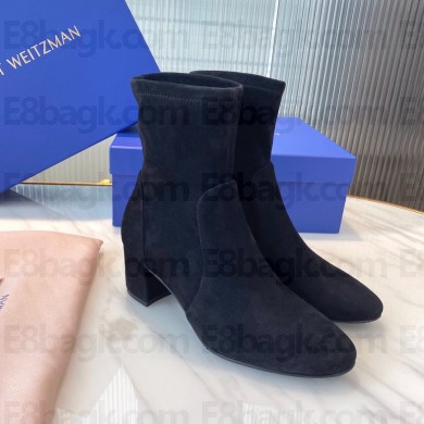 Stuart Weitzman yuliana Bootie 60mm Heel Black 
