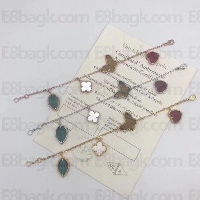 VAN CLEEF&ARPELS Lucky Alhambra bracelet, 4 motifs
