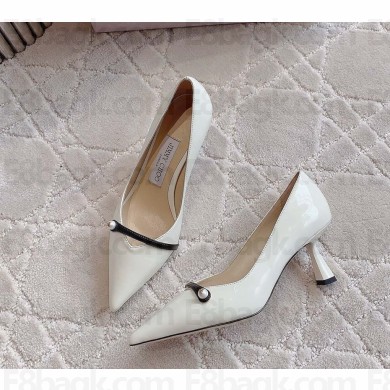 Jimmy Choo Rosalia 65 Patent Leather Pumps white 2024
