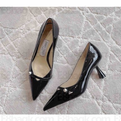 Jimmy Choo Rosalia 65 Patent Leather Pumps black 2024