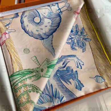 hermes 90x90cm square scarf  35 2021