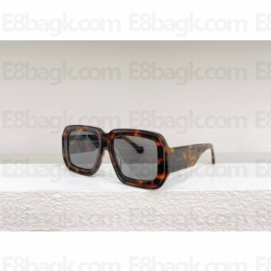 LOEWE Paula's Ibiza dive in mask sunglasses Light Havana 2023