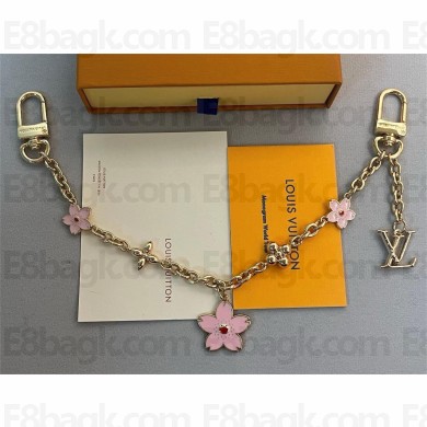 LV x TM Cherry Blossom Bag Chain M02540 2025