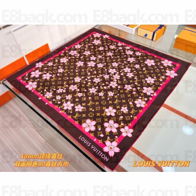 LV x TM Monogram Cherry Blossom Square 90 M96102 2025