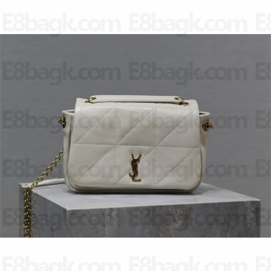 Saint Laurent jamie 4.3 small Bag in lambskin 763475 white(original quality)