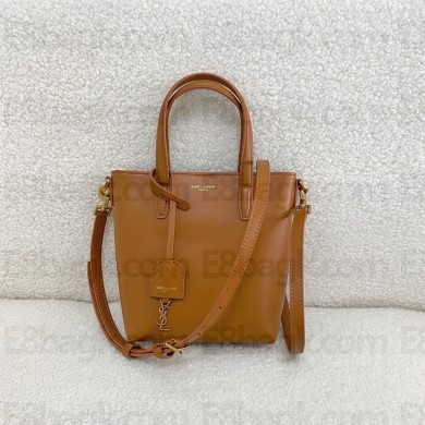 Saint Laurent mini toy shopping saint laurent in box leather fox(original quality)