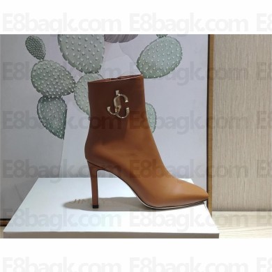 Jimmy Choo Minori 65 tan ankle boots 2023